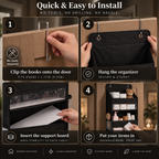 Over-the-Door Hanging Shelf Organizer