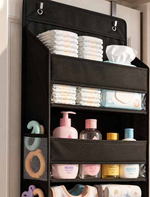 Over-the-Door Hanging Shelf Organizer