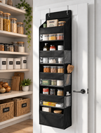 Over-the-Door Hanging Shelf Organizer